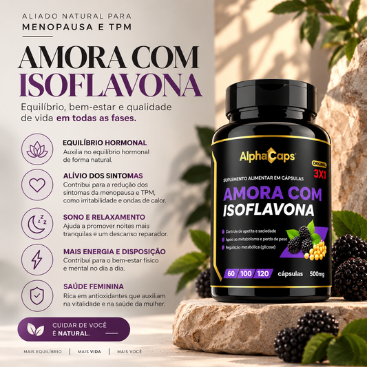 Amora com Isoflavona de Soja