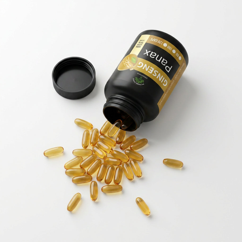 Ginseng Panax cápsulas