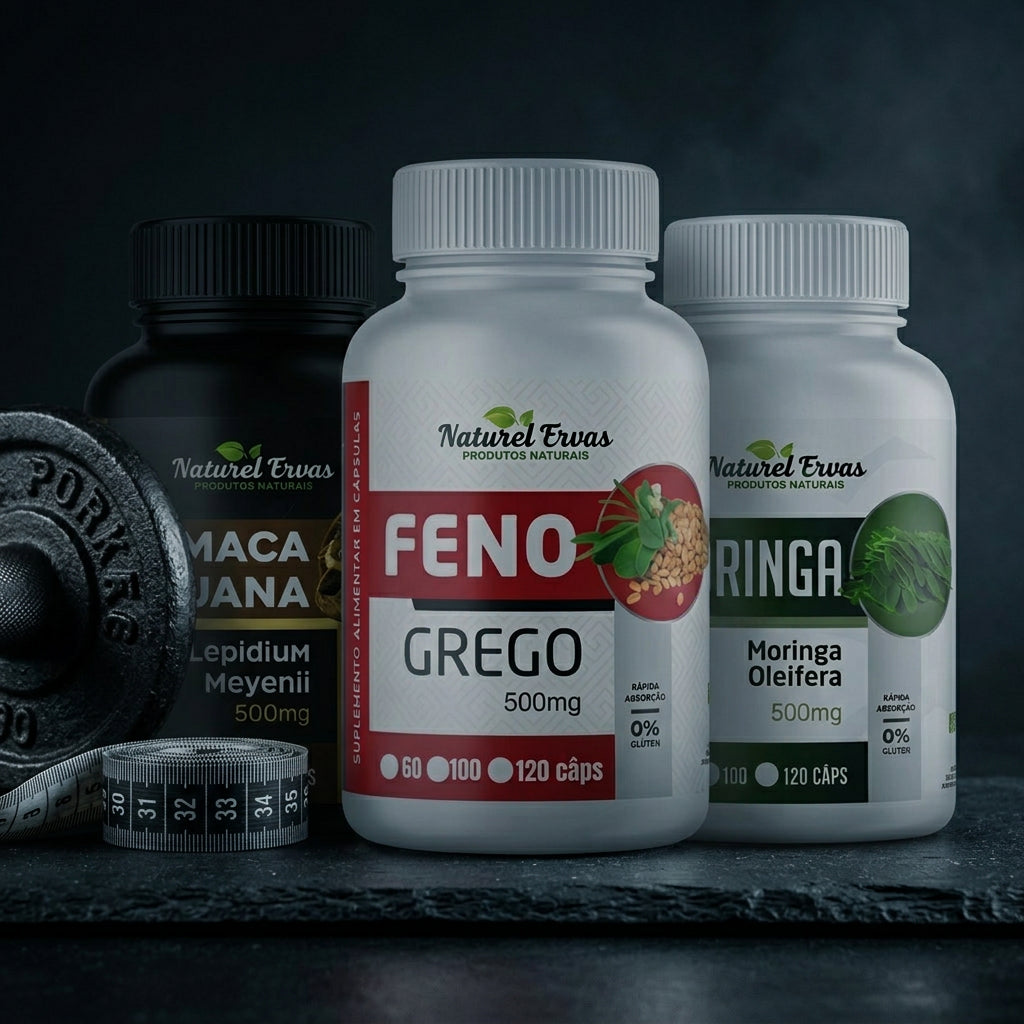 Kit Vitalidade Masculina performance e treino