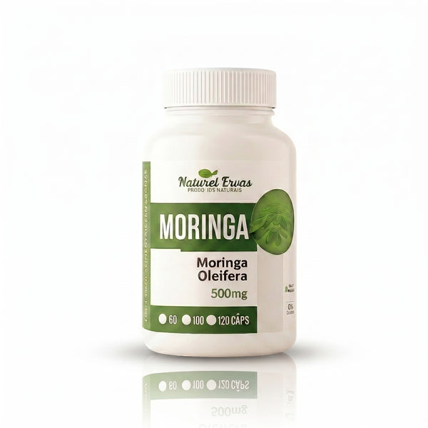 Moringa Oleifera 500mg - 120 Cápsulas