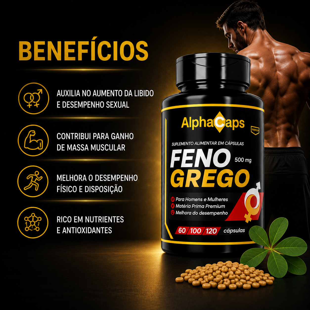 Feno Grego 500mg