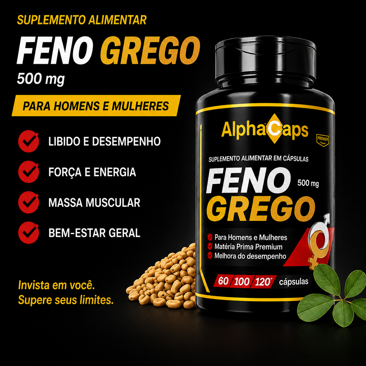 Feno Grego 500mg