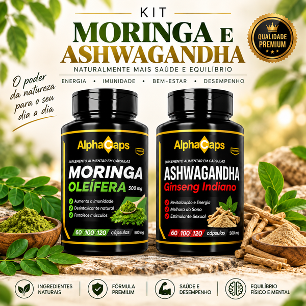 Moringa e Ashwagandha