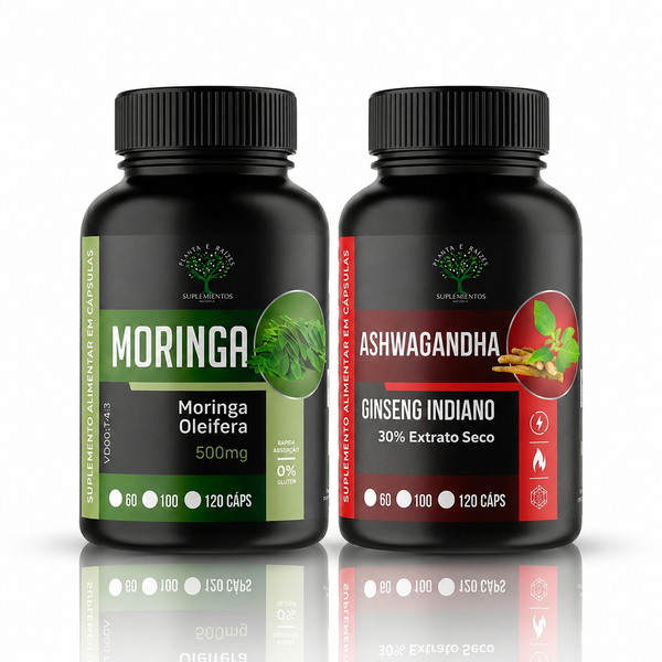 Moringa e Ashwagandha