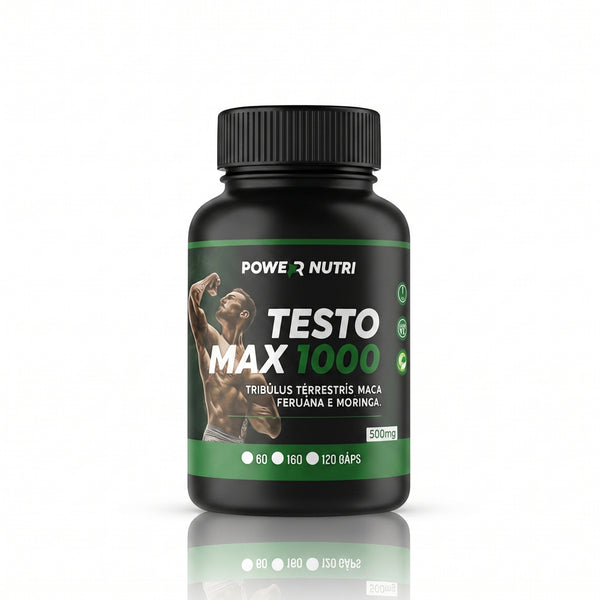 Testo Max 1000 - Estímulo Natural de Testosterona e Libido